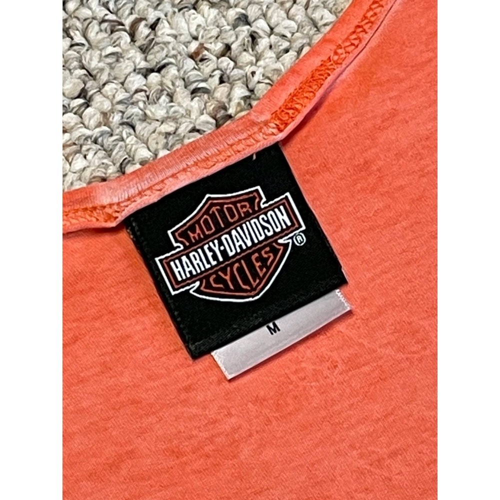 ๐ โซ (3) Harley Davidson HD Women's Tank Top Medium Lot Biker AOP Back Graphic - Picture 3 of 16